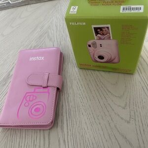 Fujifilm Instax Mini 12 Pink Camera with Case